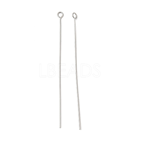 304 Stainless Steel Eye Pins STAS-K293-13P-0.6x60mm-1