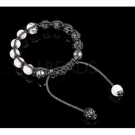 Fashion Diamond Bracelets X-BJEW-N138-4-1