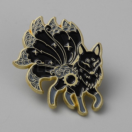 Animal Enamel Pins JEWB-WH0039-03A-G-1