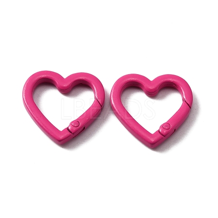 Zinc Alloy Spring Gate Rings FIND-WH0036-28H-1