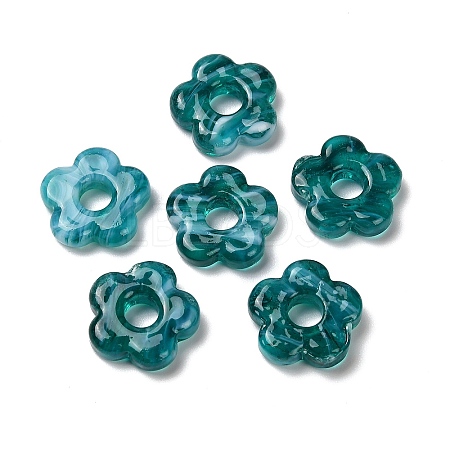Handmade Lampwork European Beads LAMP-F039-01E-1