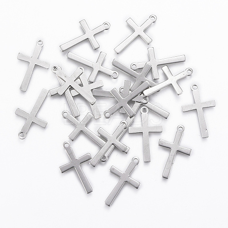 Tarnish Resistant 201 Stainless Steel Pendants STAS-L197-30P-1