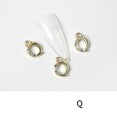 Alloy Rhinestone Cabochons MRMJ-T056-93G-Q-1
