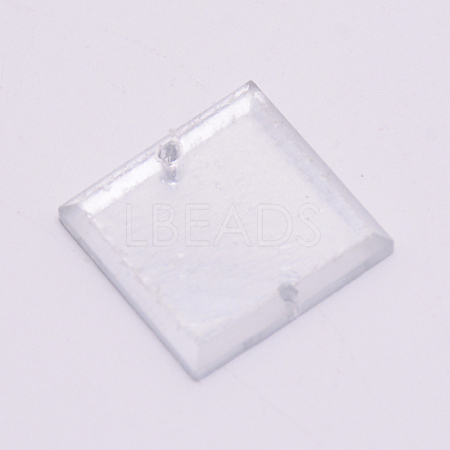 Sew on Mirror Rhinestones DIY-WH0224-20C-1