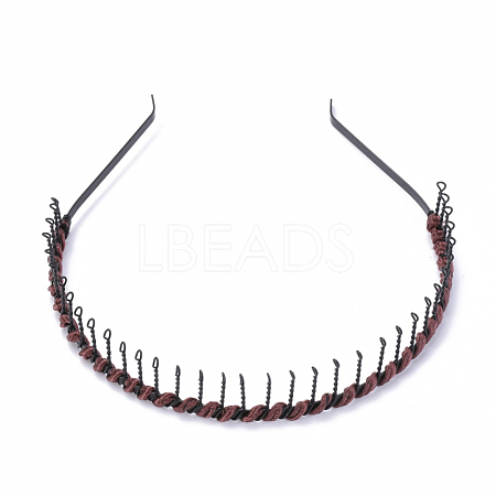 Hair Accessories Iron Hair Band Findings OHAR-S195-09A-1