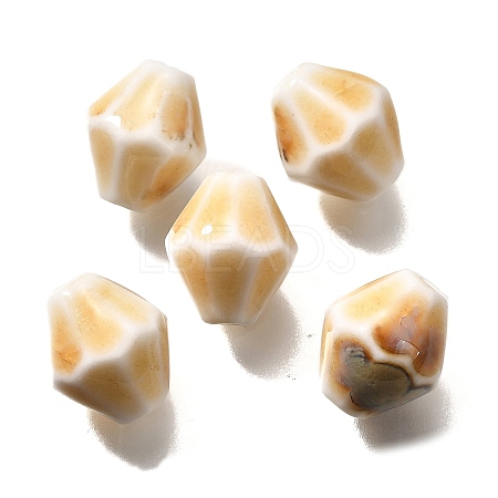 Vintage Style Glazed Ceramic Porcelain Beads PORC-H013-01-02-1