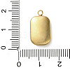 304 Stainless Steel Acrylic Pendants STAS-M091-02C-G-3