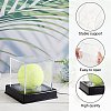 Square Transparent Acrylic Golf Ball Display Case AJEW-WH0016-09-4