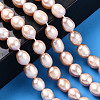 Natural Cultured Freshwater Pearl Beads Strands PEAR-N012-07O-6
