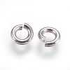 Tarnish Resistant 304 Stainless Steel Saw Cut Open Jump Rings STAS-P212-25P-12-3