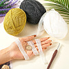 3 Skeins 3 Colors Polyester Yarn DIY-MB0002-06A-7