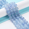 Dyed Natural Malaysia Jade Beads Strands G-G021-02B-07-1