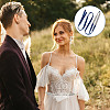 Bridal Belt for Wedding Dress AJEW-WH0471-114A-6