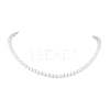 Imitation Pearl Acrylic Beaded Necklaces for Women NJEW-JN04827-1