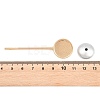 Alloy Hair Bobby Pin Findings FIND-G112-01C-3