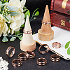 12Pcs 6 Size 304 Stainless Steel Grooved Finger Ring Settings RJEW-SC0001-04-5