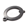304 Stainless Steel Charms LS-STAS-H112-Q-EB-3