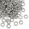 Tarnish Resistant 304 Stainless Steel Open Jump Rings STAS-R065-42-3