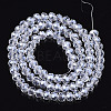 Electroplate Glass Beads Strands EGLA-A034-T6mm-A08-2