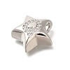 Rack Plating Brass Micro Pave Cubic Zirconia Pendants KK-I722-05P-Q-2