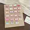 Printed Opaque Acrylic Beads OACR-N163-37-1
