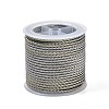 11M Polyester Braided Cord with Cotton Core & Metallic Thread OCOR-Z006-01-31-1