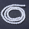 Electroplate Glass Beads Strands EGLA-A044-J6mm-B05-2