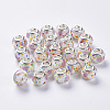 Handmade Lampwork European Beads LAMP-S193-009G-1