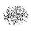 Opaque Acrylic Beads OACR-S076-01R-1