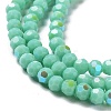 Opaque Glass Beads Strands EGLA-A035-P4mm-L14-3