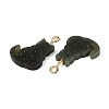 Natural Hetian Jade Cat Shape Pendant Decorations G-N371-09-2