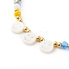 Electroplate Glass Beads Necklace NJEW-JN03530-4