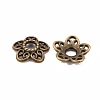 Tibetan Style Alloy Bead Caps K0P34071-3