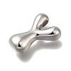 304 Stainless Steel Pendants STAS-S166-02P-24-2