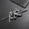 Tibetan Style Alloy Hair Sticks PW-WGAED14-02-2