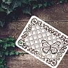 Large Plastic Reusable Drawing Painting Stencils Templates DIY-WH0202-462-3