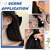 26Pcs Bowknot Brass Earring Findings DIY-ME0001-09G-4