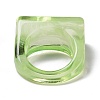 Transparent Acrylic Finger Rings RJEW-T010-10B-3