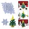 DIY Christmas Tree Display Decoration Food Grade Silicone Molds XMAS-PW0001-040-1