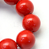 Baking Painted Glass Pearl Bead Strands X-HY-Q003-5mm-55-3