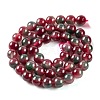 Natural Malaysia Jade Beads Strands G-A146-8mm-C13-4