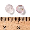 Frosted Transparent Acrylic Beads X1-OACR-F013-12J-3