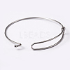 Tarnish Resistant Adjustable 304 Stainless Steel Expandable Bangle Making LS-BJEW-L604-09P-3
