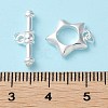 925 Sterling Silver Toggle Clasps STER-D005-06S-4