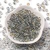 3/0 Baking Paint Transparent Colours Glass Round Beads SEED-L011-13A-12-2