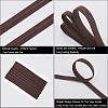20 Yards Polyester Non-Slip Silicone Gripper Band OCOR-GF0003-94B-6