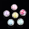 Transparent Acrylic Beads TACR-N011-006B-03-2