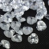 Cubic Zirconia Pointed Back Cabochons ZIRC-M005-5mm-007-1
