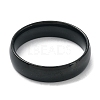 Ion Plating(IP) 304 Stainless Steel Flat Plain Band Rings STAS-I160-B-B-2