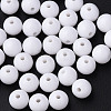 Opaque Acrylic Beads X-MACR-S370-C10mm-01-1